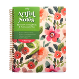 Artful Notes Reverse Coloring Notebook | Wildscape