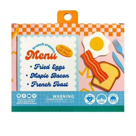 Brunch Bunch Erasers