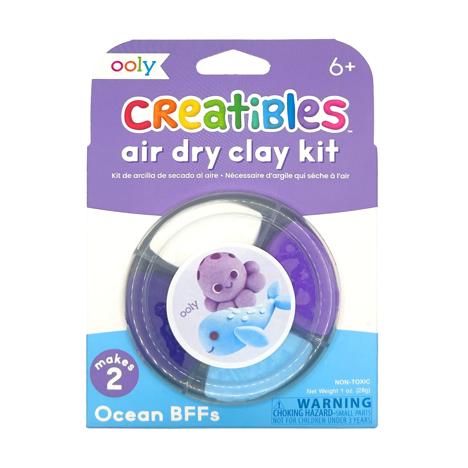Creatibles Air Dry Clay Kit | Ocean BFFs – Treehouse Toys