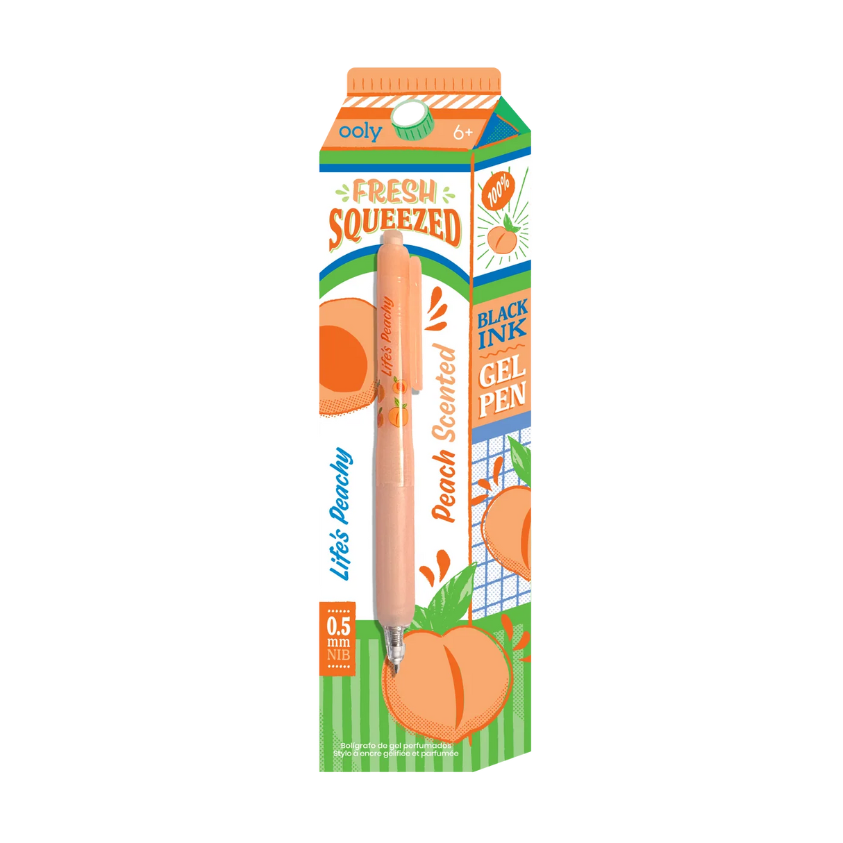 Fresh Squeezed: Black Ink Scented Gel Pen