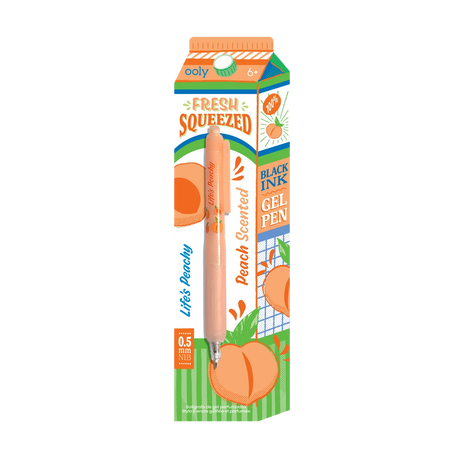 Fresh Squeezed: Black Ink Scented Gel Pen