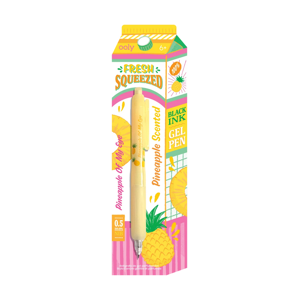 Fresh Squeezed: Black Ink Scented Gel Pen