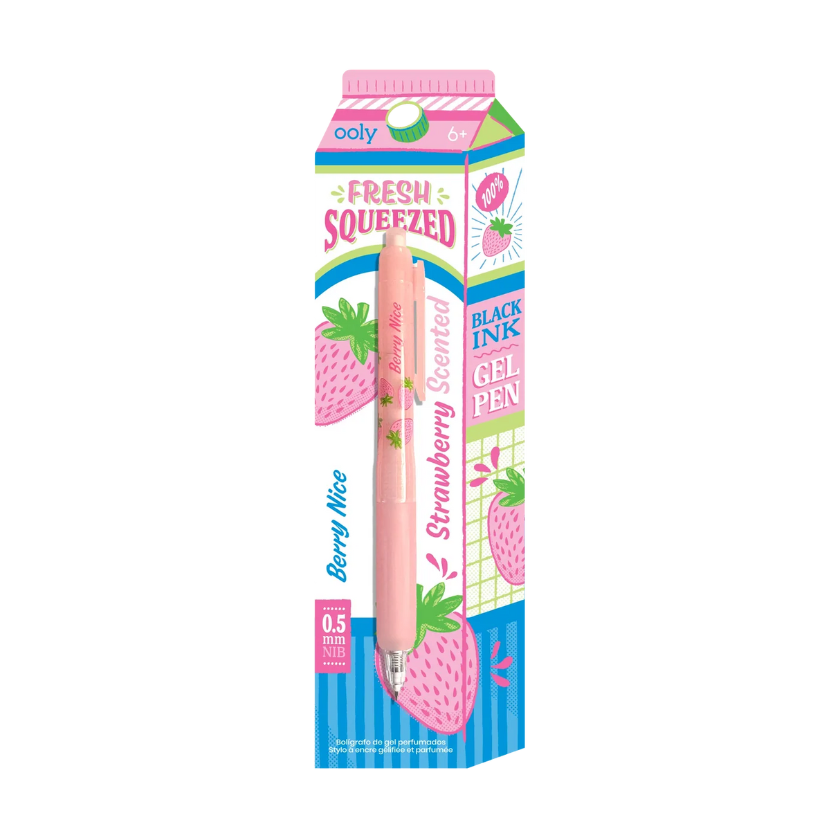 Fresh Squeezed: Black Ink Scented Gel Pen