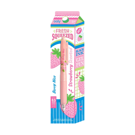 Fresh Squeezed: Black Ink Scented Gel Pen