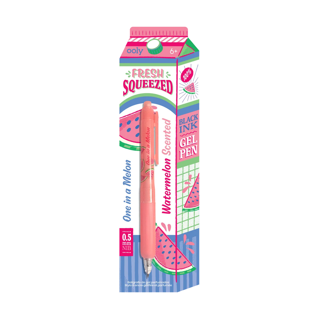 Fresh Squeezed: Black Ink Scented Gel Pen