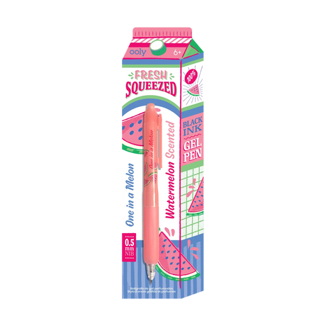 Fresh Squeezed: Black Ink Scented Gel Pen