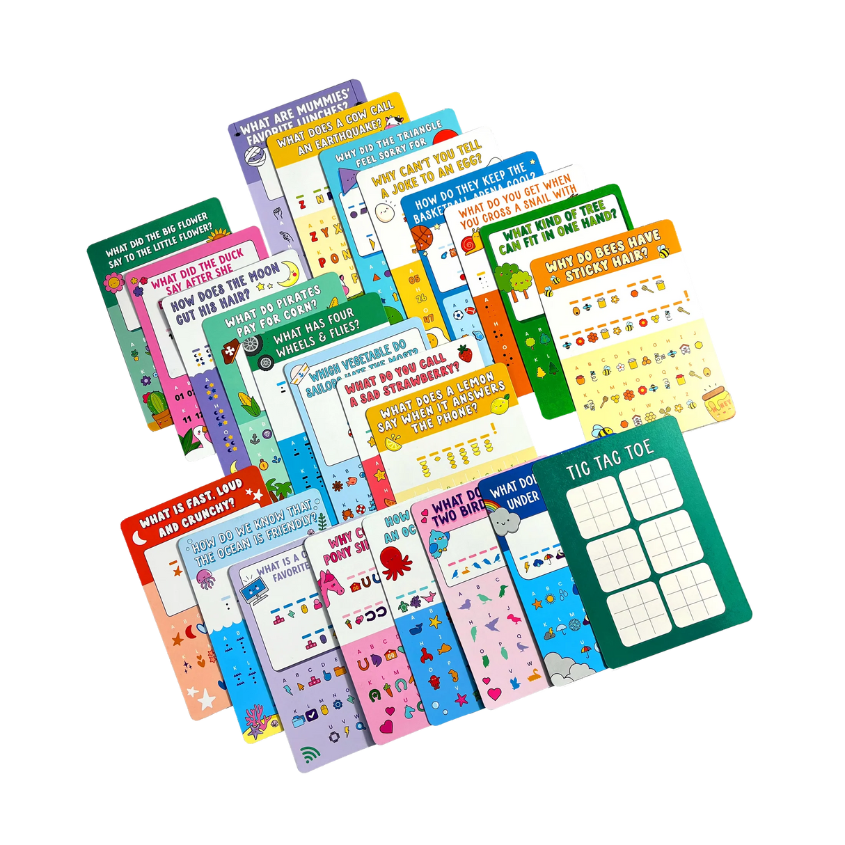 Activity Cards Joke Decoder