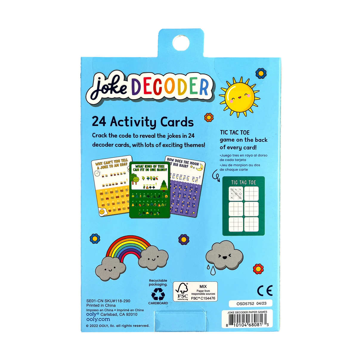 Activity Cards Joke Decoder