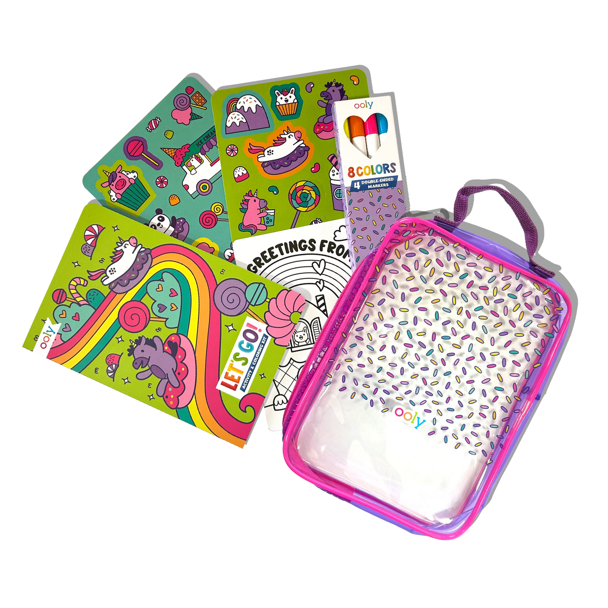Let's Go! Activity & Coloring Kit | Unicorn