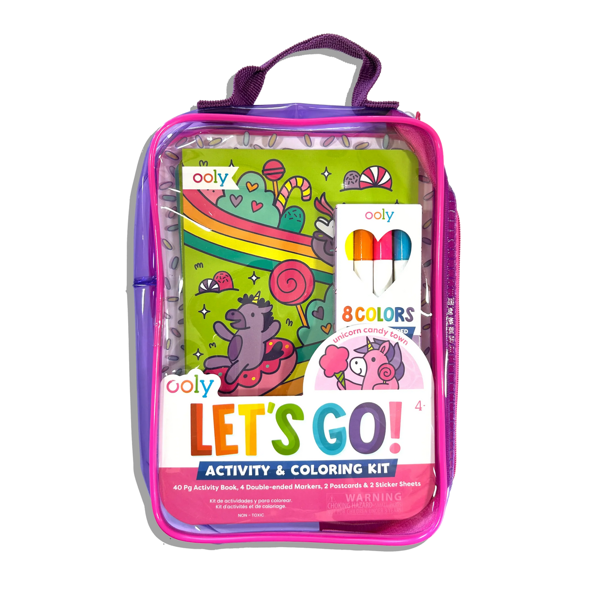 Let's Go! Activity & Coloring Kit | Unicorn