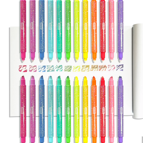 Make No Mistake! Glittery Erasable Markers