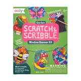 Scratch & Scribble Window Banner | Garden