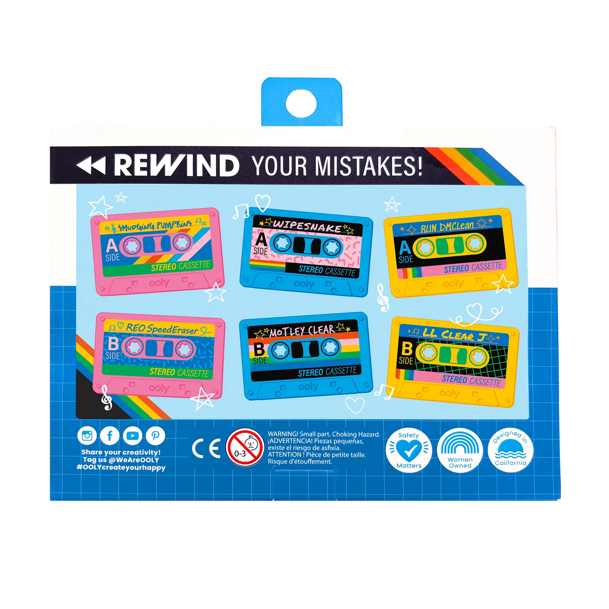 Rewind: Cassette Erasers
