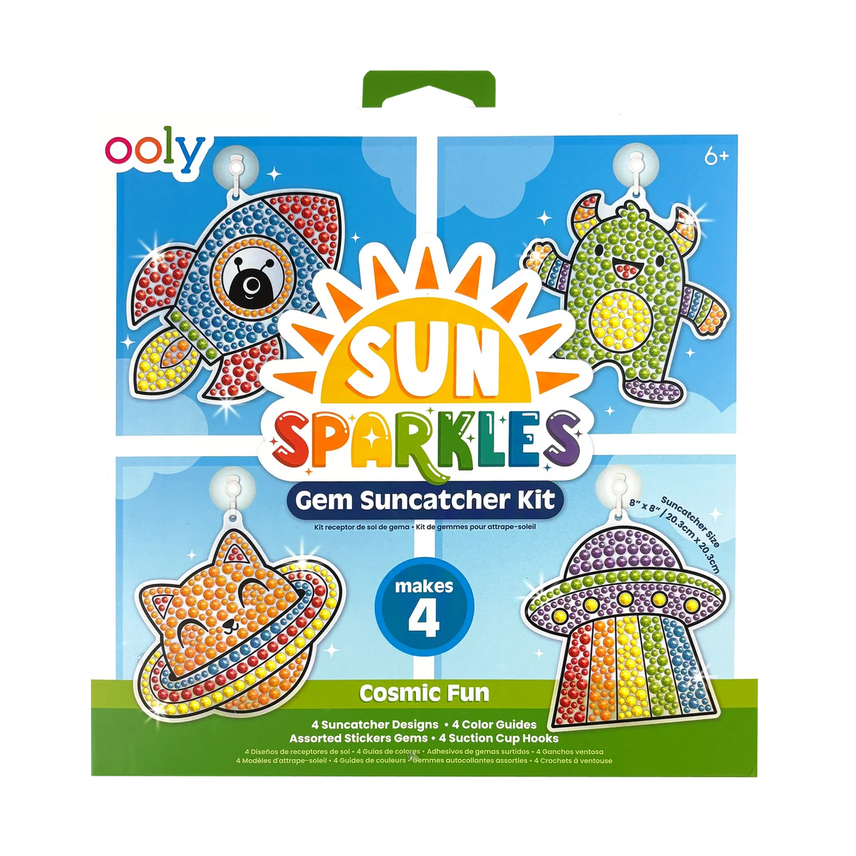 Sun Sparkles: Gem Suncatcher Kit | Cosmic Fun