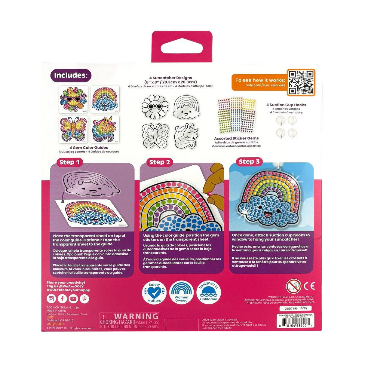 Sun Sparkles: Gem Suncatcher Kit | Rainbow Magic