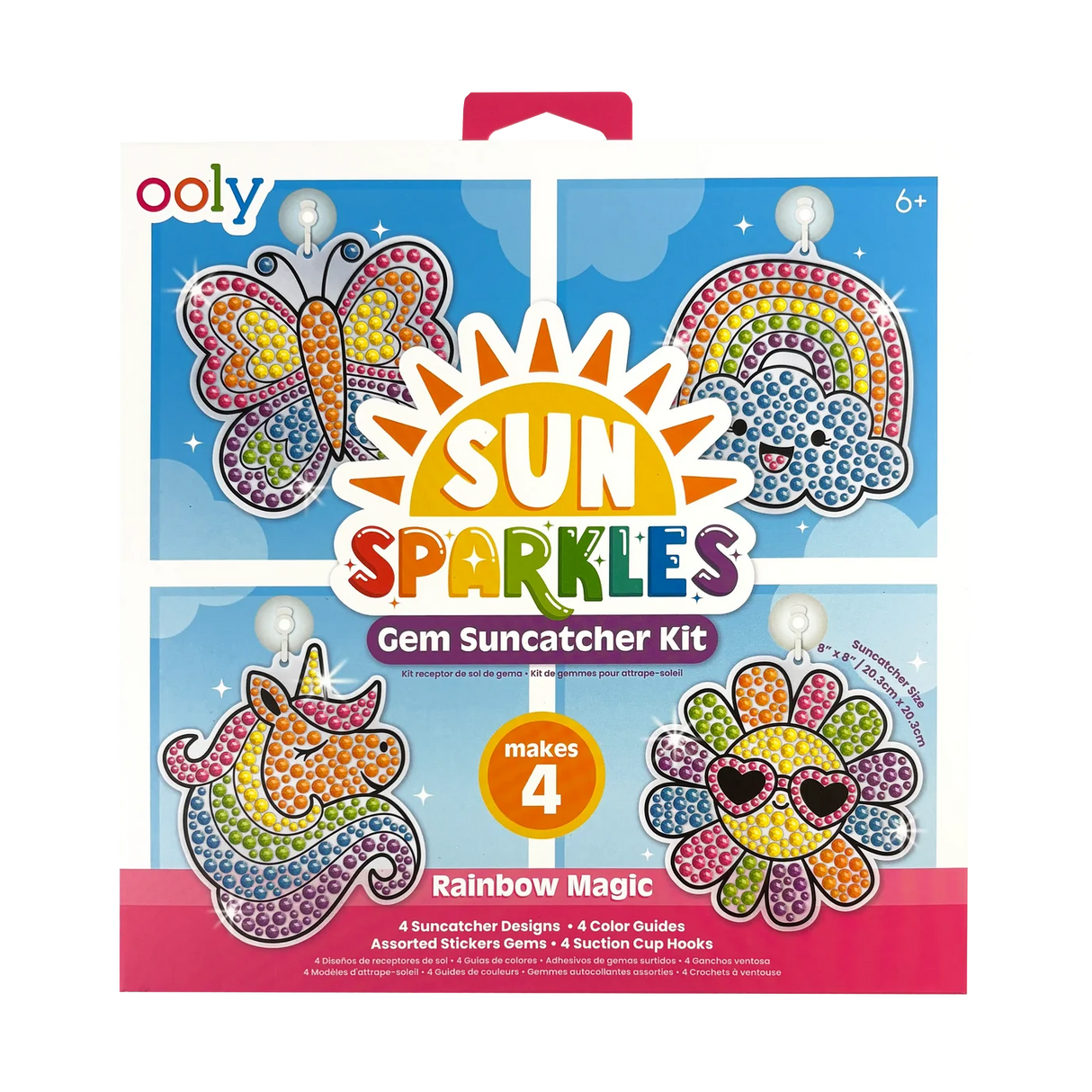 Sun Sparkles: Gem Suncatcher Kit | Rainbow Magic