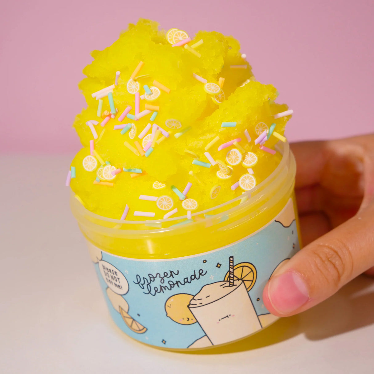 Frozen Lemonade Slime