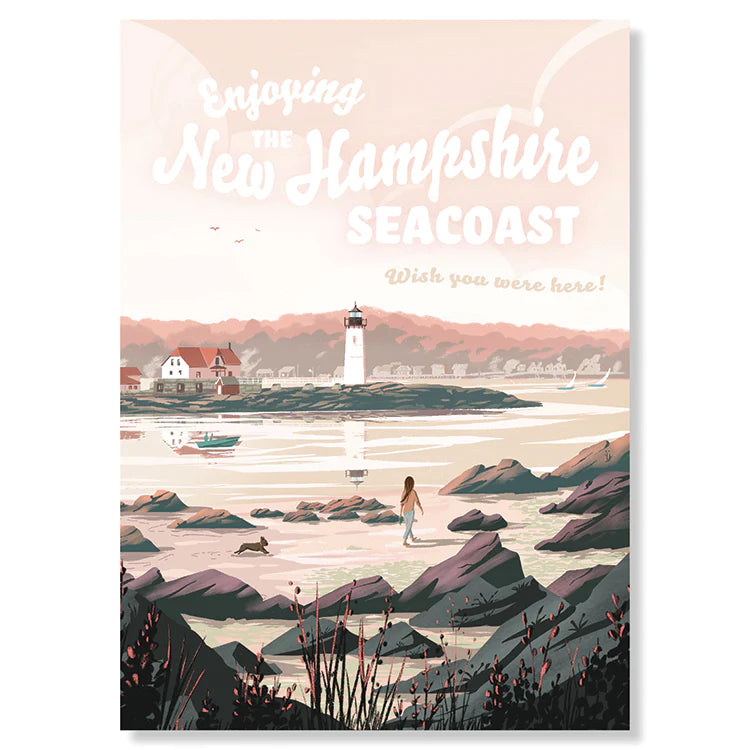 Enjoying the NH Seacoast Postcard