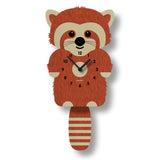 Wood Pendulum Clock | Red Panda