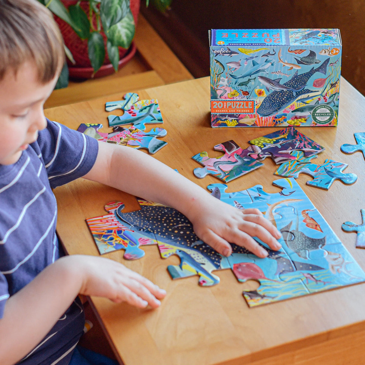 20pc Sharks & Friends Puzzle