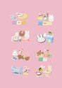 Re-Ment | Miffy Baby Room Blind Box miniature Miffy nursery scene collection