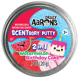 SCENTsory Duos Watermelon Birthday Cake Thinking Putty