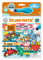 Splash-Tastic ABC Animals water reveal activity set with five no-mess pictures and a special water pen for kids ages 3 and up.
