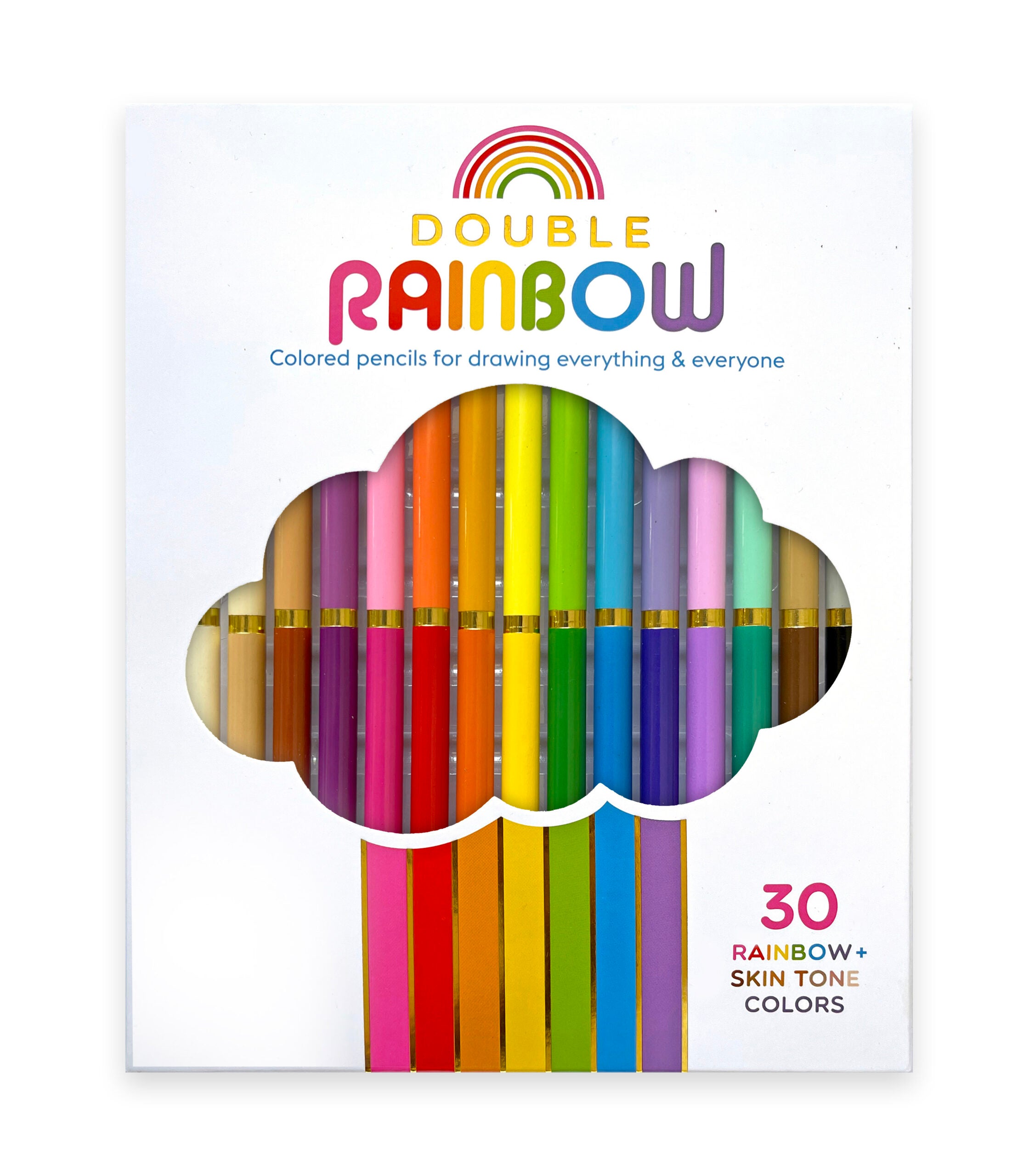 double rainbow drawing