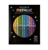 Double Metallic Colored Pencil Set