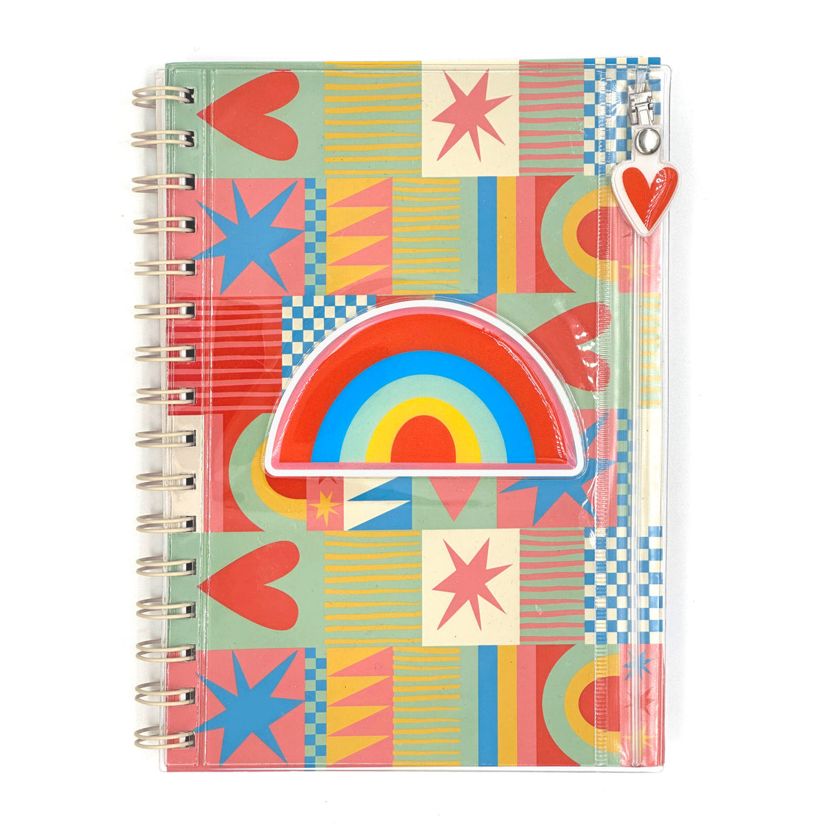 Geo Love Pencil Pouch Journal