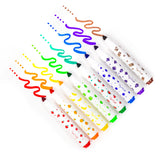 Scented Markers fruity and chocolatey colored markers with cute food icons and vibrant colors for creative fun.