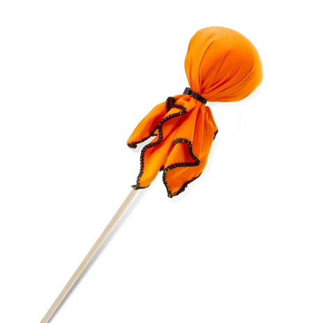 Two Bros Arrow | Orange orange streamer arrow toy with soft fabric tails