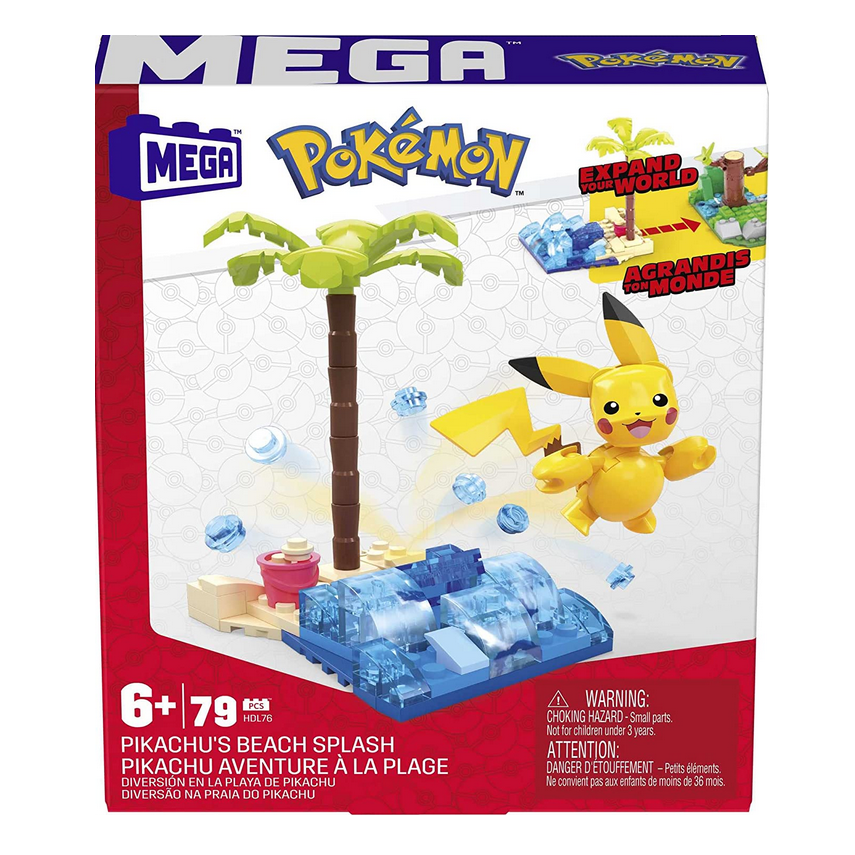 Mega construx Pokémon Picachu In The Woods Multicolor