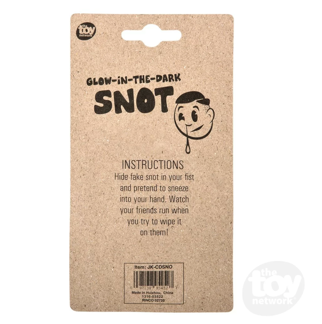 Glow in the Dark Snot