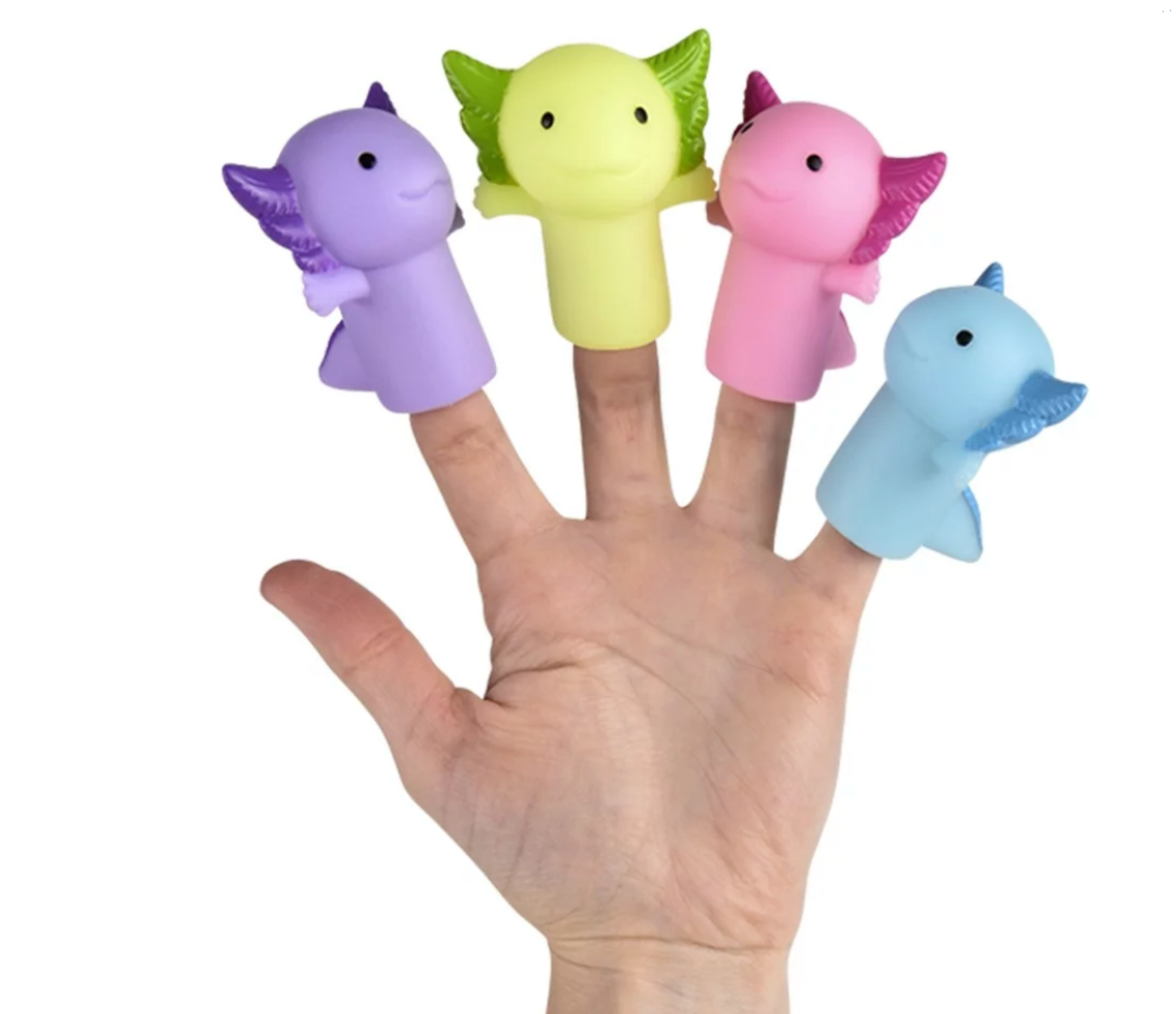 Axolotl Finger Puppet – Treehouse Toys