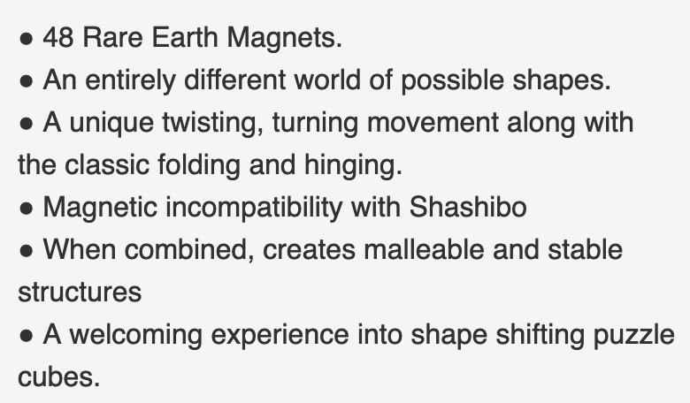 Brainwright Magnashapes - Magnetic Shape Free-Form Puzzle