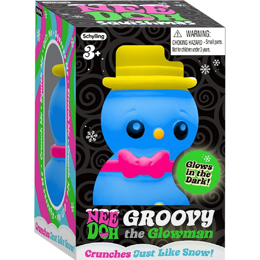 NeeDoh Squishmas Groovy Glowman