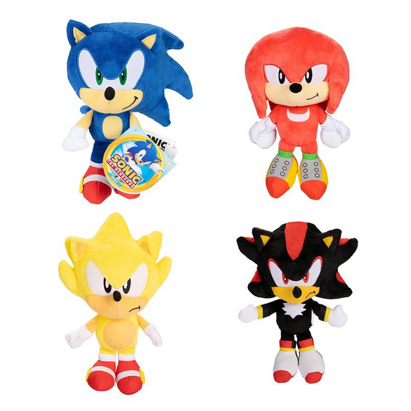Sonic the hedgehog plush tomy shop