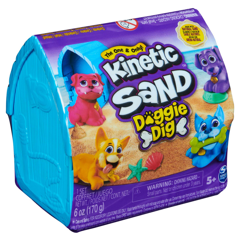 Kinetic Sand Doggie Dig – Treehouse Toys