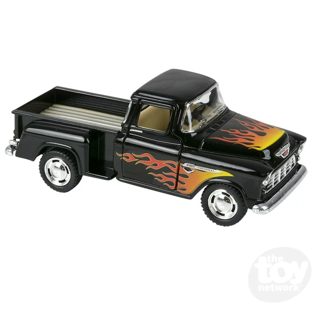 Chevy Stepside Pickup with Flames