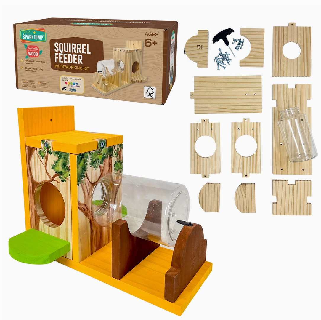 Squirrel Feeder Woodworking Kit