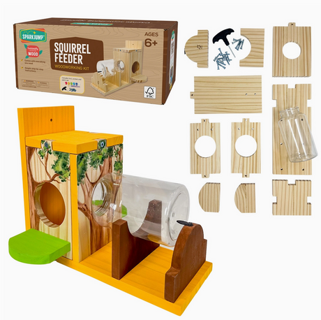 Squirrel Feeder Woodworking Kit