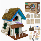 Cottage Birdhouse Woodworking Kit