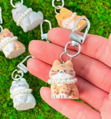 Fluffy Cat DIY Keychain Blind Box