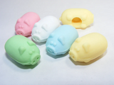 Japanese Erasers Double Pigs