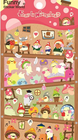 Fairy Wonderland Puffy Stickers