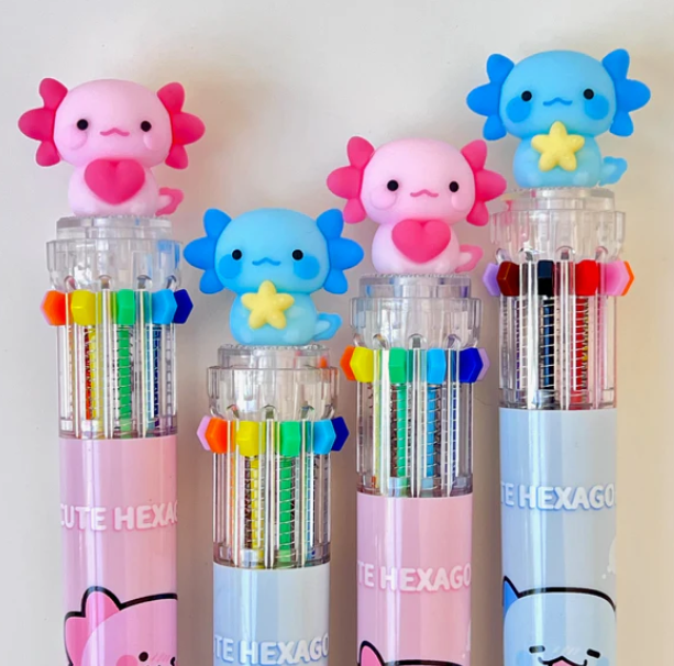 10 Color Pen | Axolotl
