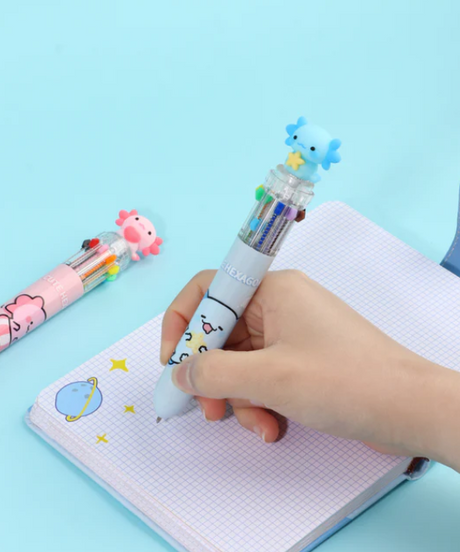 10 Color Pen | Axolotl