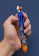8 Color Pen | Space Team Animals