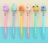 Animal Retractable Gel Pen